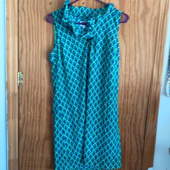 navy and kelly green dress Athletic Dress main image 1
